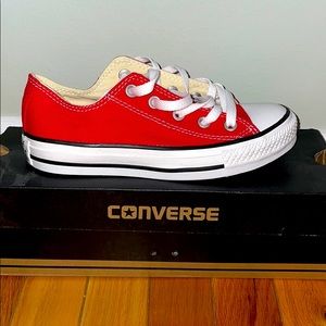 CONVERSE authentic red sneakers brand new in box